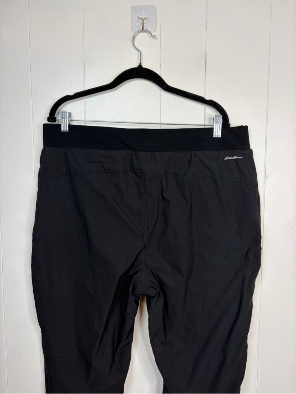 Eddie Bauer first ascent fleece lined pants Black womens size 16 Hiking Outdoor - Picture 6 of 14